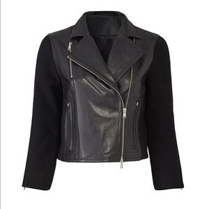 Kaufman Franco Knit Leather Jacket S